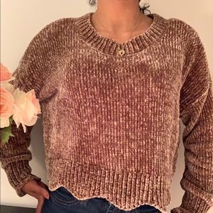 Soft & Cozy Crop Top Sweater Size S